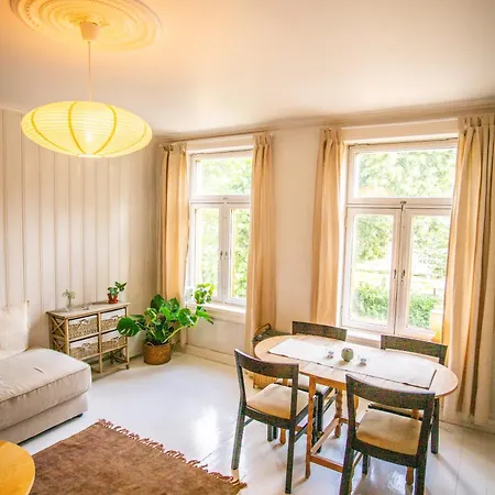 Charming 1800s W Fireplace And Free Parking Appartement