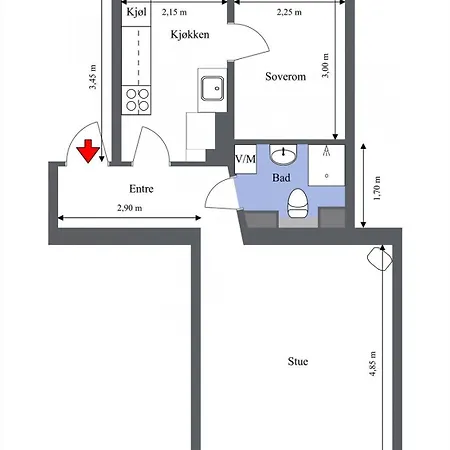 Charming 1800s W Fireplace And Free Parking Appartement *