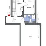 Charming 1800s W Fireplace And Free Parking Lägenhet *